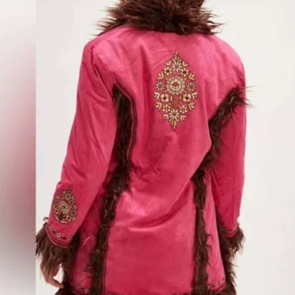 Spell Brown Faux Fur Trim